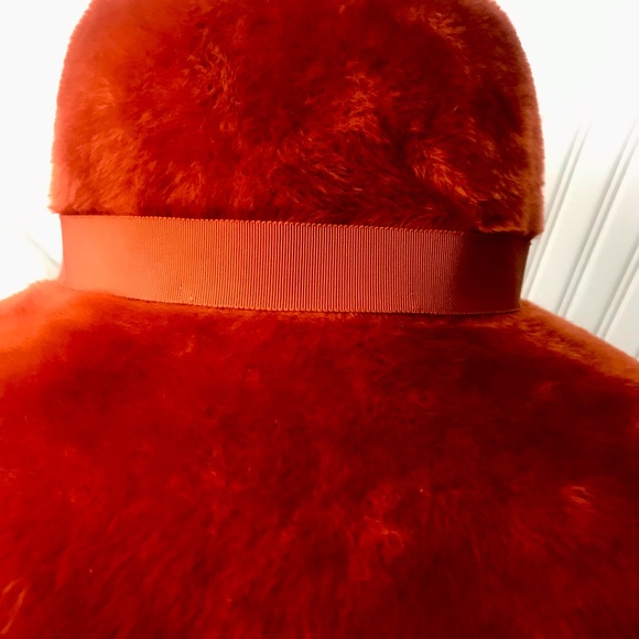Burnt Orange Vintage Martelle Hat - Picture 4 of 8